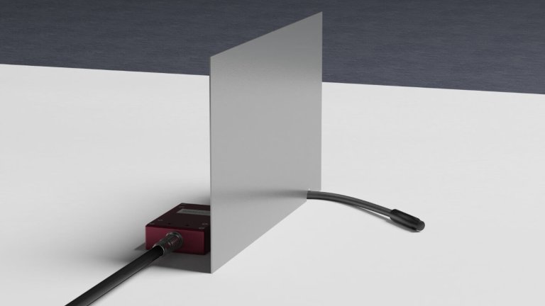 EddyCus sensor XXS with preamp heat shield