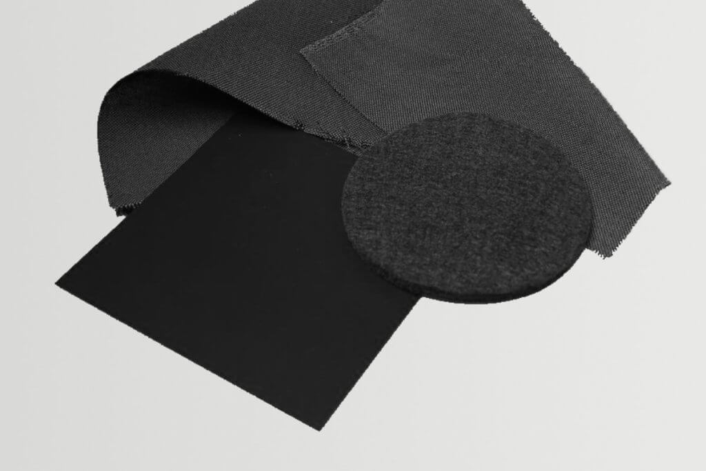 Example photo for GDL gas diffusion layer - Carbon fiber material applications as a typical measurement task of SURAGUS sensors