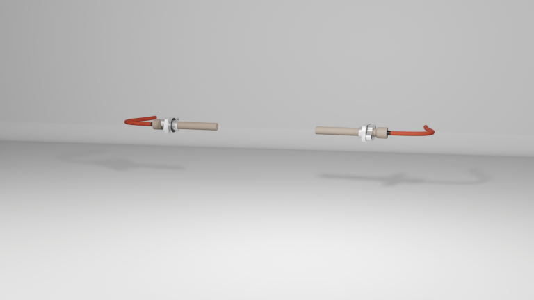 Pinsensor with cable and mounting